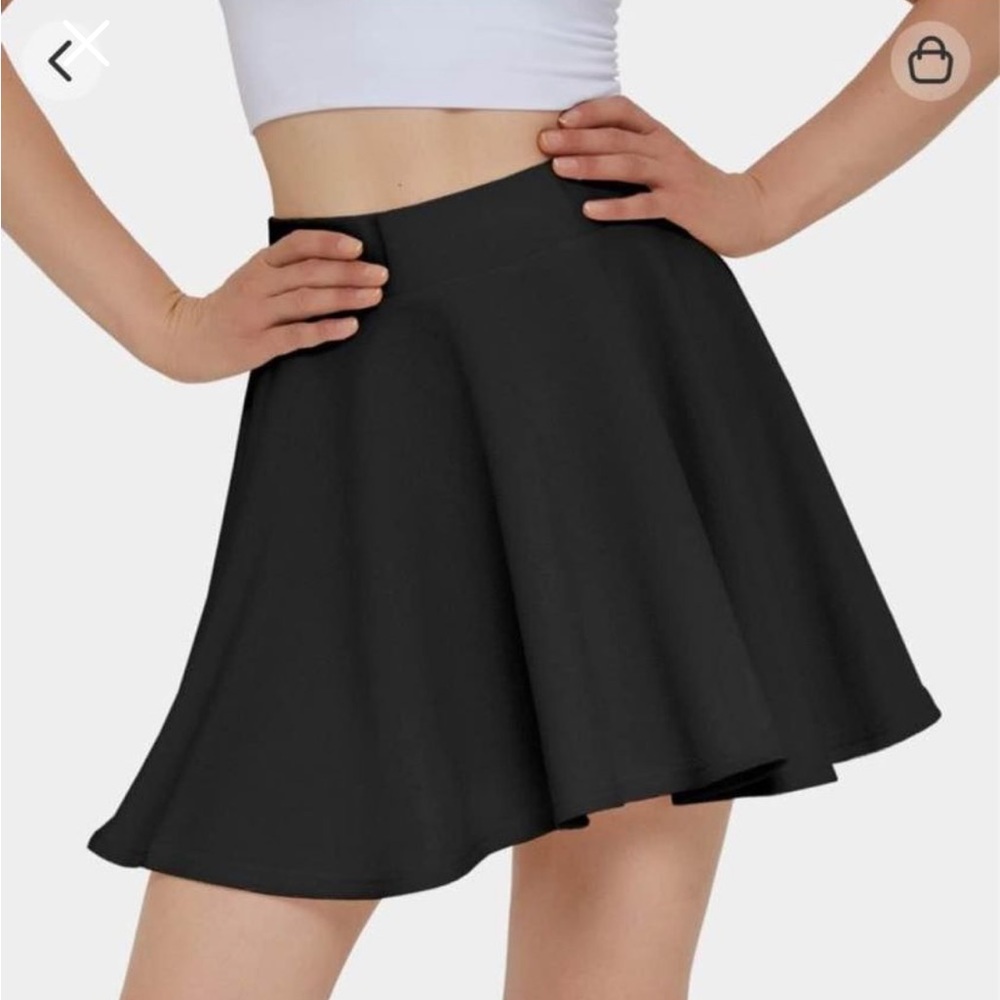 Halara High-Waisted A-Line Mini Flair Skirt